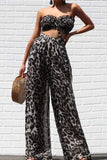 Leopard Pants Set