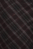 Chatoyant Plus Size Plaid Print Flared Bell Pants Maroon