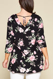 Emerald Collection  Floral Tunic