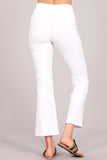 Chatoyant Versatile Cropped Pants White