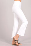 Chatoyant Versatile Cropped Pants White